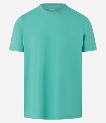 Camiseta Esportiva Regular com Tecnologia Dry e Estampa Localizada