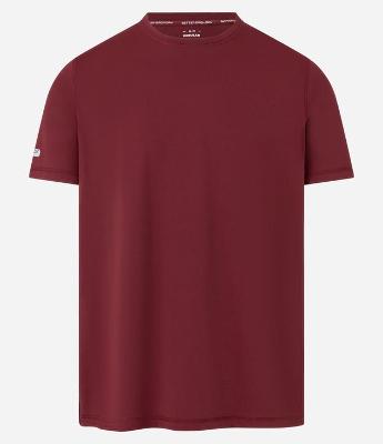 Camiseta Esportiva Regular com Tecnologia Dry e Estampa Localizada