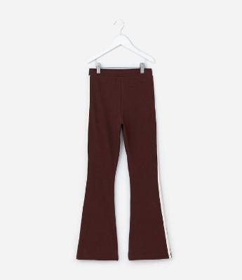 Calça Flare Infantil com Estampa Hello Kitty - Tam 5 a 14 Anos