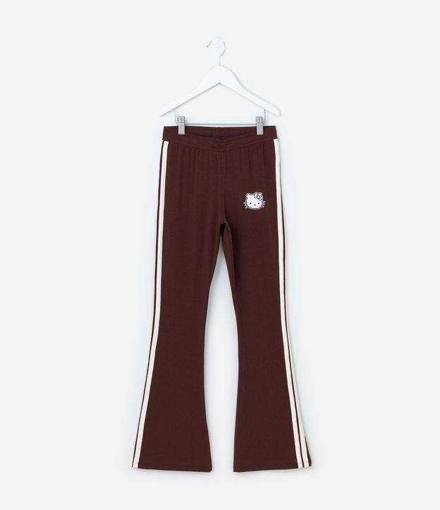 Calça Flare Infantil com Estampa Hello Kitty - Tam 5 a 14 Anos - 2