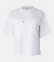 Blusa Boxy em Algodão com Bolsos Cargo Alfaiatados - 1