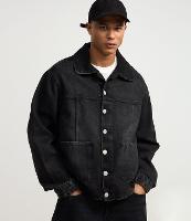 Jaqueta Boxy em Jeans Estonada - 2