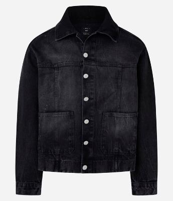 Jaqueta Boxy em Jeans Estonada