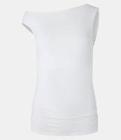 Blusa em Microfibra com Ombro Caído - 1