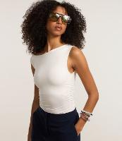 Blusa em Microfibra com Ombro Caído - 2