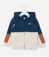 Jaqueta Infantil em Piquet com Recortes - Tam 1 a 6 Anos - 1