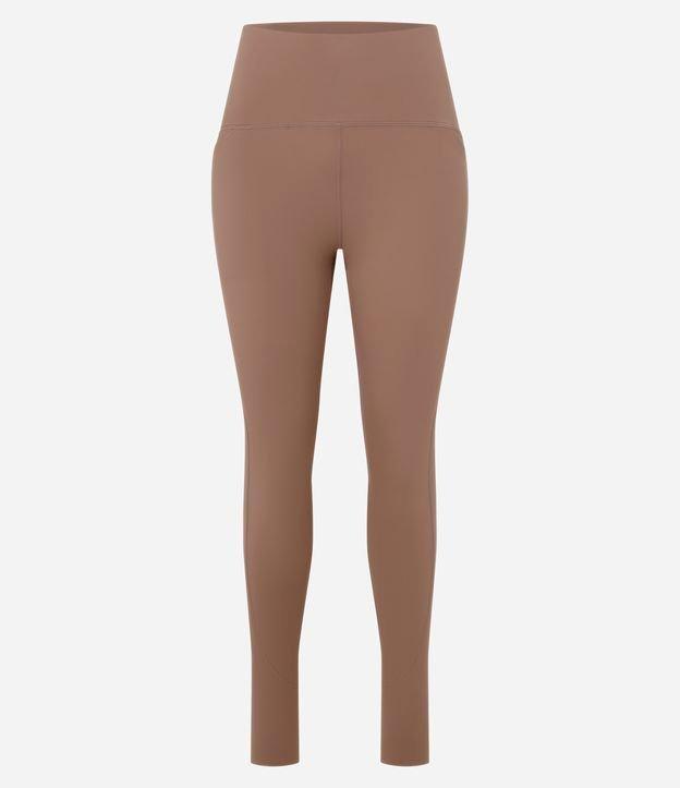 Calça Legging Corrida em Microfibra com Elástico Porta Camiseta - 1