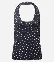 Blusa em Tule Frente Única Poá - 1