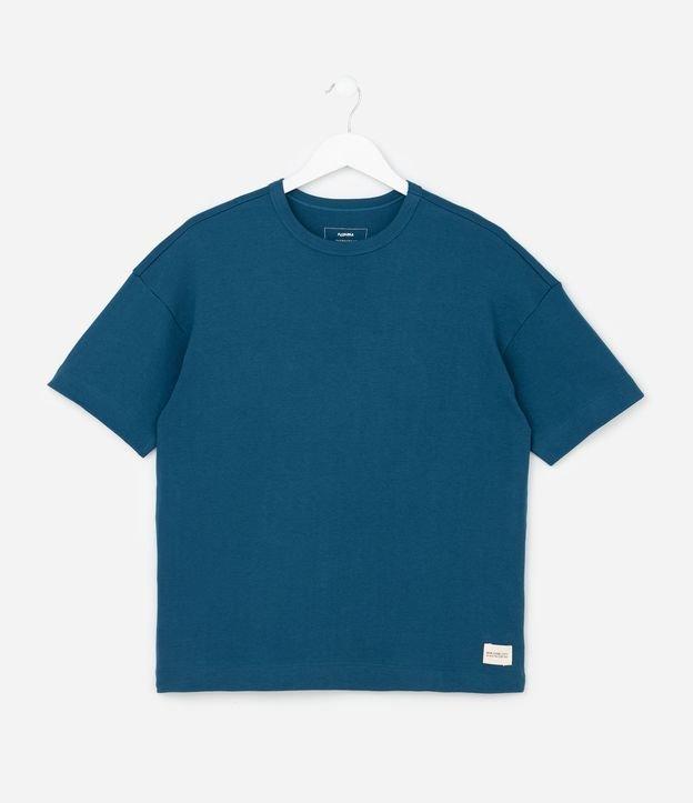 Camiseta Oversized Infantil em Suedine - Tam 5 a 14 Anos - 1