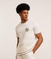 Camiseta Regular em Algodão com Estampa Localizada e Textura - 2