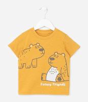Camiseta Infantil com Estampa de Ursinhos - Tam 1 a 6 Anos - 1