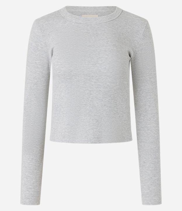 Blusa Básica com Gola Redonda - 1