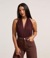 Body em Tule Frente Única com Costas Diferenciadas - 1