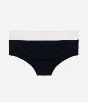 Sunga em Poliamida com Bloco de Cor Texturizada - 1