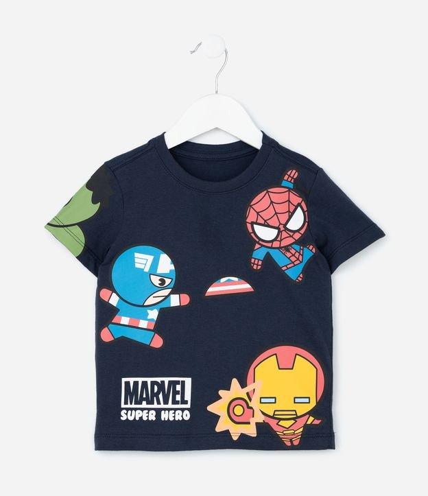 Camiseta Infantil com Estampa Avengers Baby - Tam 2 a 6 Anos - 1