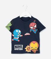 Camiseta Infantil com Estampa Avengers Baby - Tam 2 a 6 Anos - 1