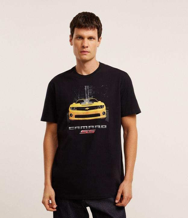 Camiseta Comfort em Algodão com Estampa Chevrolet - 2