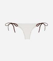 Biquíni Calcinha Lacinho com Empina Bumbum e Amarração Contrastante - 1