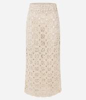 Saía de Praia Saia em Renda de Algodão - 1