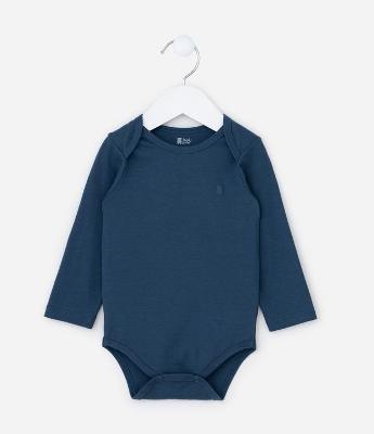 Body Infantil em Algodão Básico - Tam RN a 18 meses