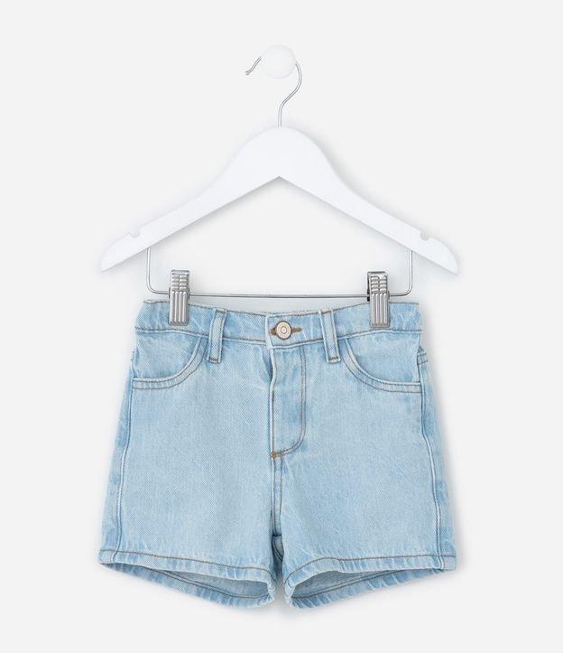 Short Infantil em Jeans Básico - Tam 1 a 6 Anos - 1