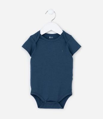 Body Infantil em Algodão Básico - Tam RN a 18 meses