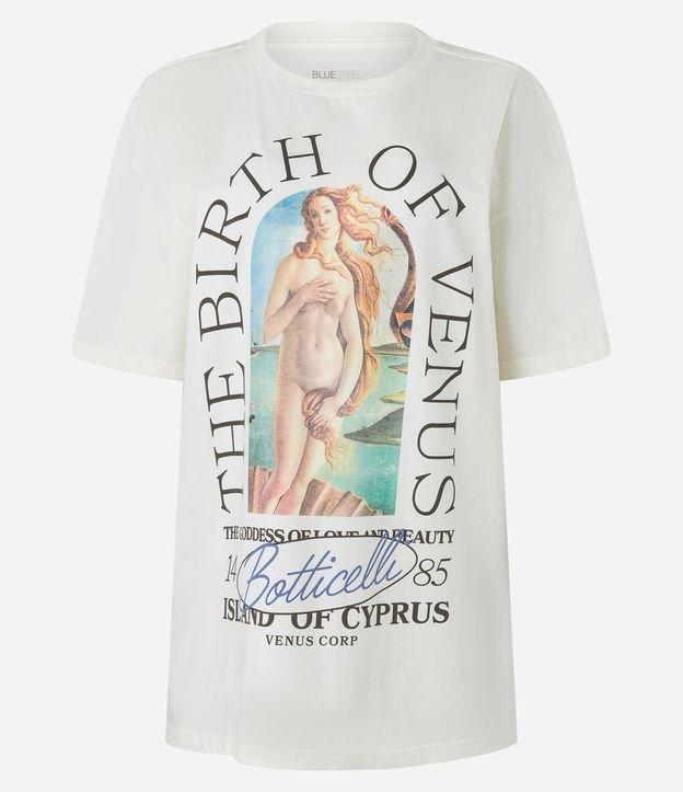 Camiseta Over em Algodão com Estampa The Birth of Venus - 1