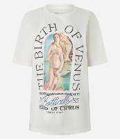 Camiseta Over em Algodão com Estampa The Birth of Venus - 1