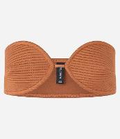 Blusa Cropped em Crepe com Busto Pespontado e Arredondado - 1