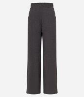 Calça Reta Texturizada com Cintura Alta - 2