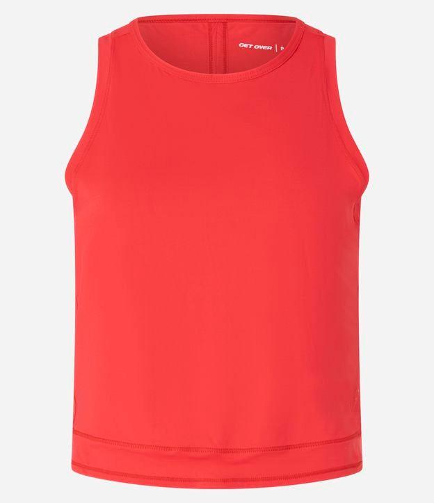 Regata Esportiva em Microfibra com Fenda nas Costas - 1