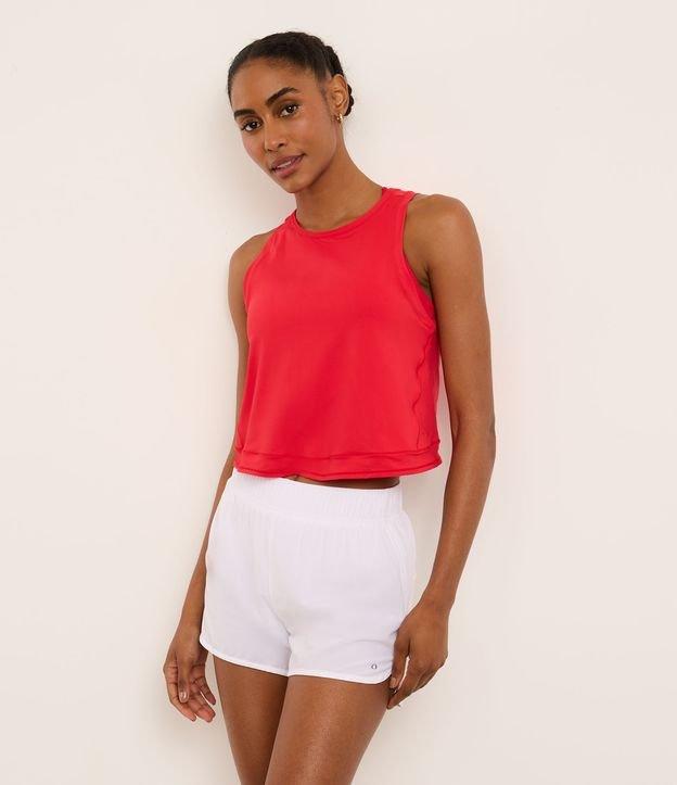 Regata Esportiva em Microfibra com Fenda nas Costas - 2