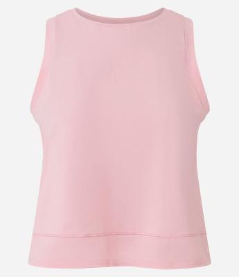 Regata Esportiva em Microfibra com Fenda nas Costas