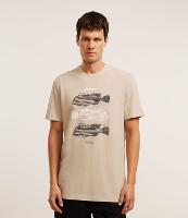 Camiseta Comfort em Algodão com Estampa de Peixe - 2