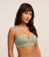 Sutiã Tomara que Caia com Bojo em Poliamida Texturizada Seamless - 1