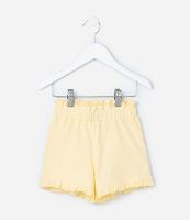 Short Infantil com Babadinho na Barra - Tam 1 a 6 Anos - 1