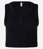 Blusa em Ribana com Botões Frontais - 1