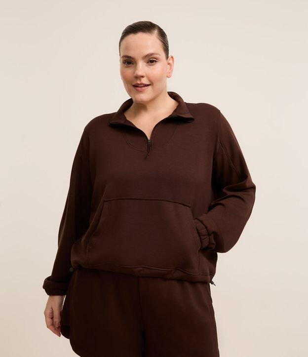 Jaqueta Fechada Esportiva com Regulador Lateral Curve & Plus Size - 1