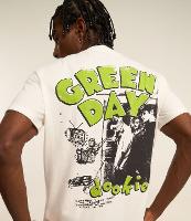 Camiseta Regular em Algodão com Estampa Green Day - 2