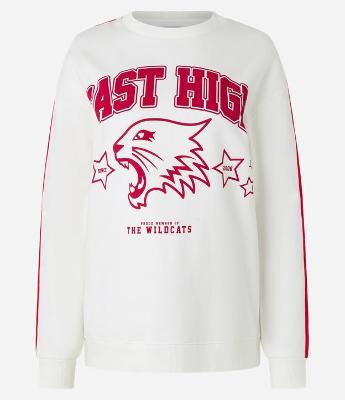 Moletom com Forro Fleece e Estampa East High
