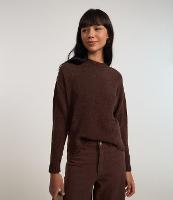 Suéter em Tricô Mousse com Barra Mullet - 2