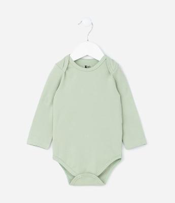 Body Infantil em Cotton Básico - Tam RN a 18 meses