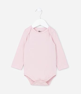Body Infantil em Cotton Básico - Tam RN a 18 meses
