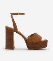 Sandália Meia Pata com Salto Super Alto - 1