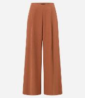 Calça Pantalona Alfaiatada com Pregas Frontais - 1