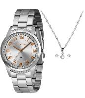 Kit Relógio Analógico Feminino Lince - 1