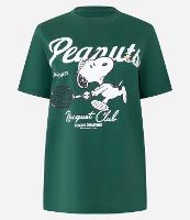 Camiseta Alongada em Algodão com Estampa Frontal Peanuts - 1
