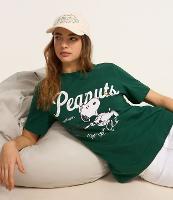 Camiseta Alongada em Algodão com Estampa Frontal Peanuts - 2