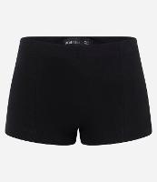 Short Mini em Ponto Roma com Recortes - 1