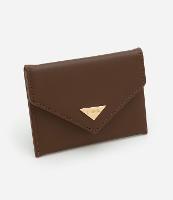 Carteira Pequena com Tampa e Plaquinha Triangular - 1